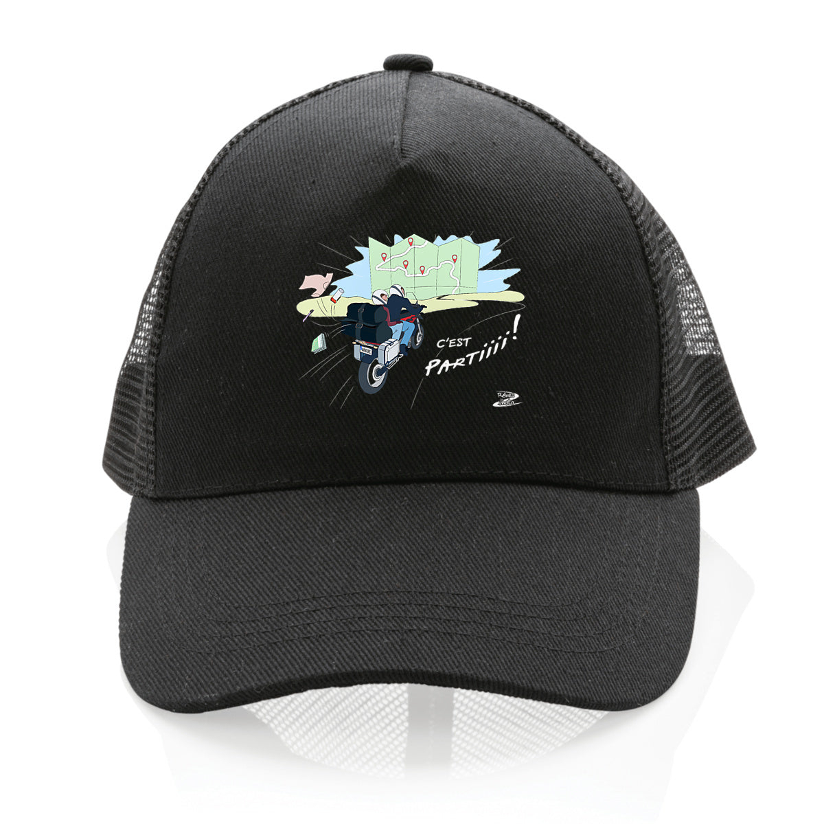 Casquette Trucker 100% recyclée - Premium - Le Road Trip