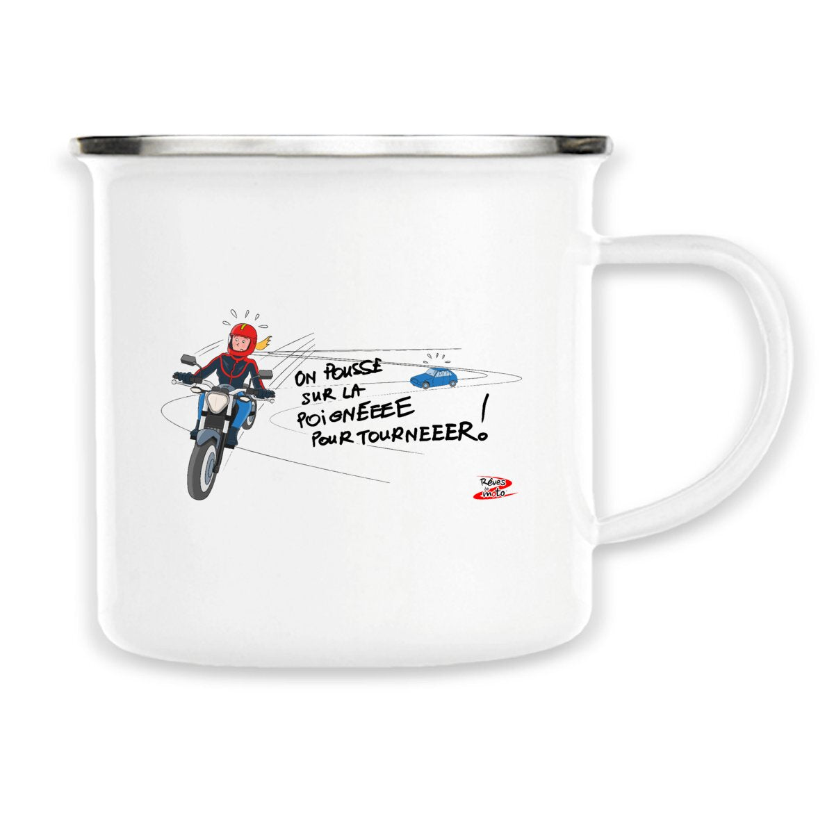 Mug metal Premium - Le Permis