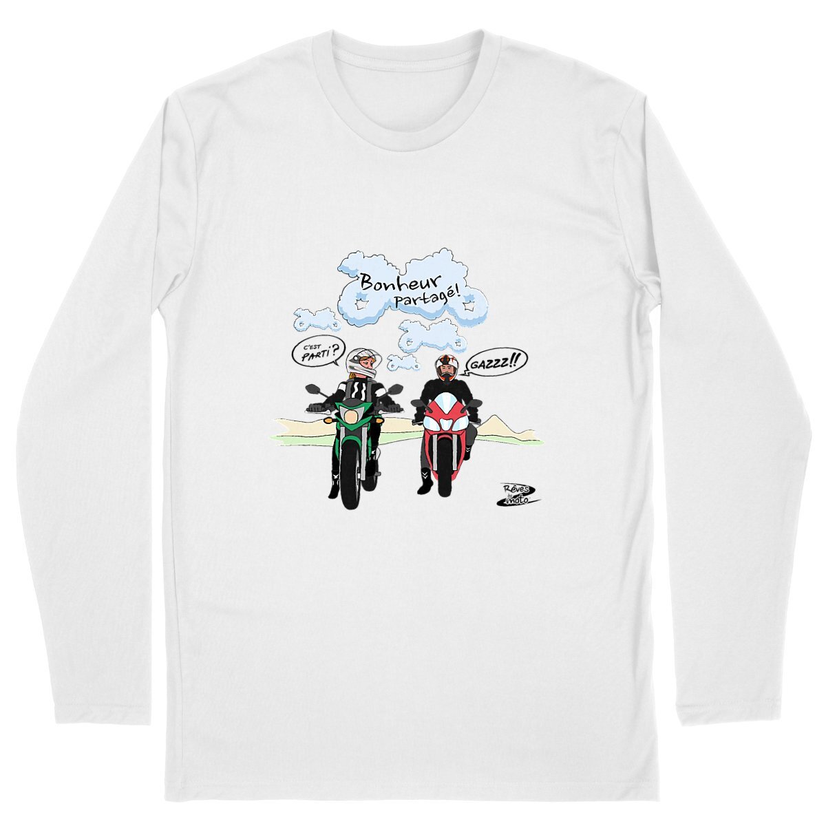 T-shirt Homme manches longues Premium - Le Couple