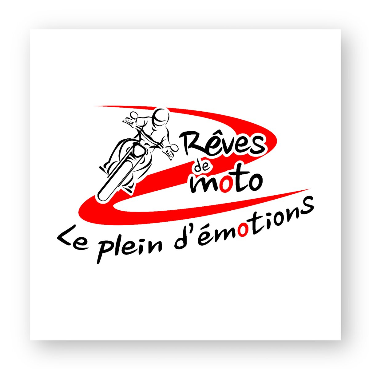  Autocollant Carré premium RDM