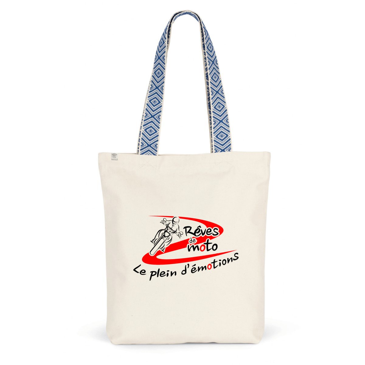 Totebag ethnique Premium Plus - Logo