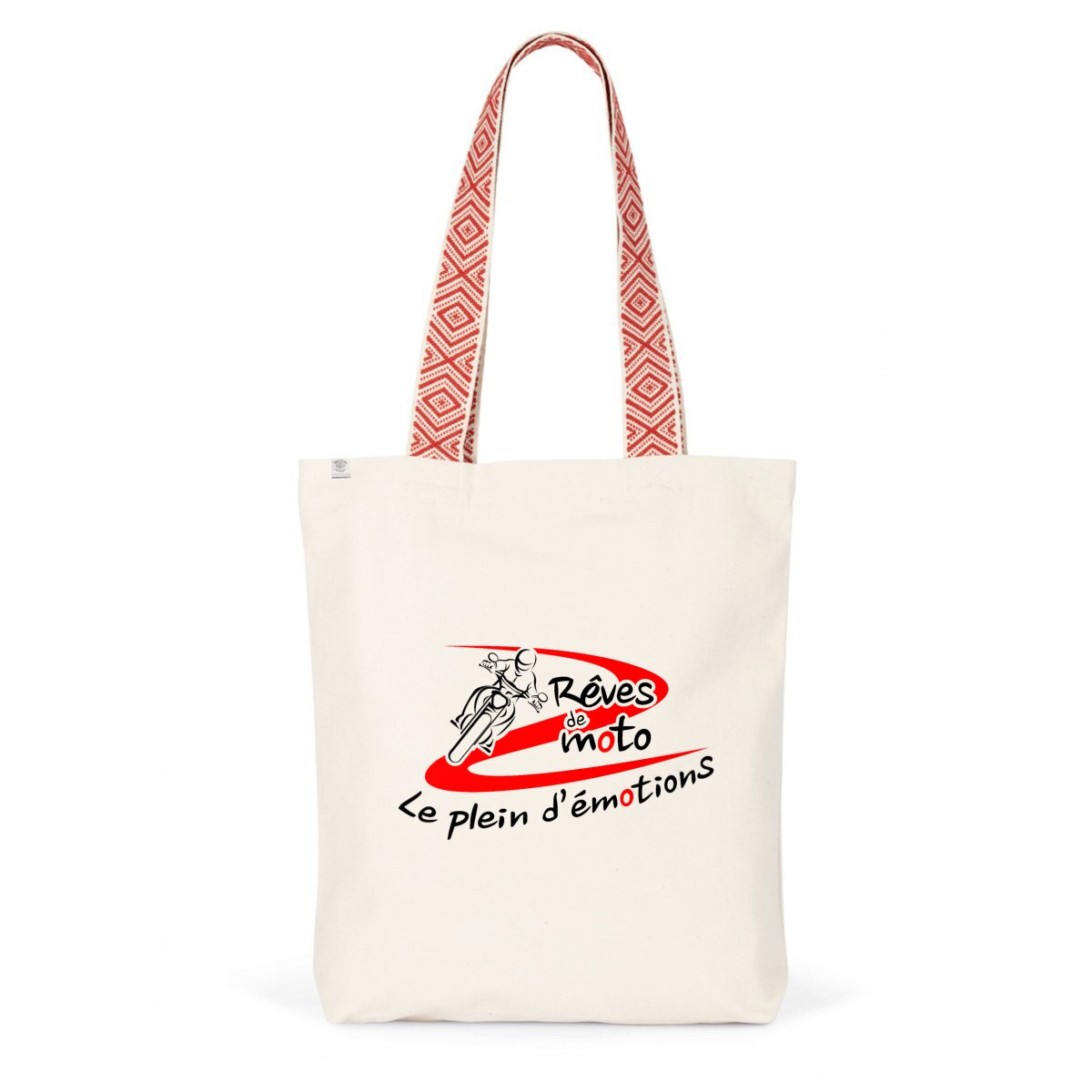 Totebag ethnique Premium Plus - Logo